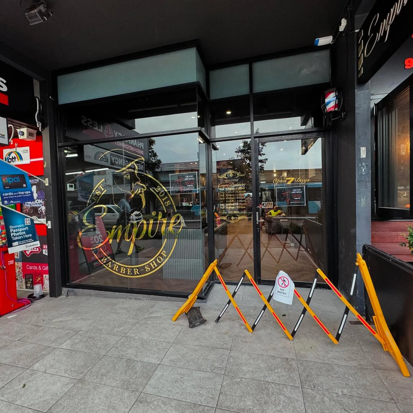 Commercial aluminium shopfront glazing installed by AGM Windows And Doors in Sydney
