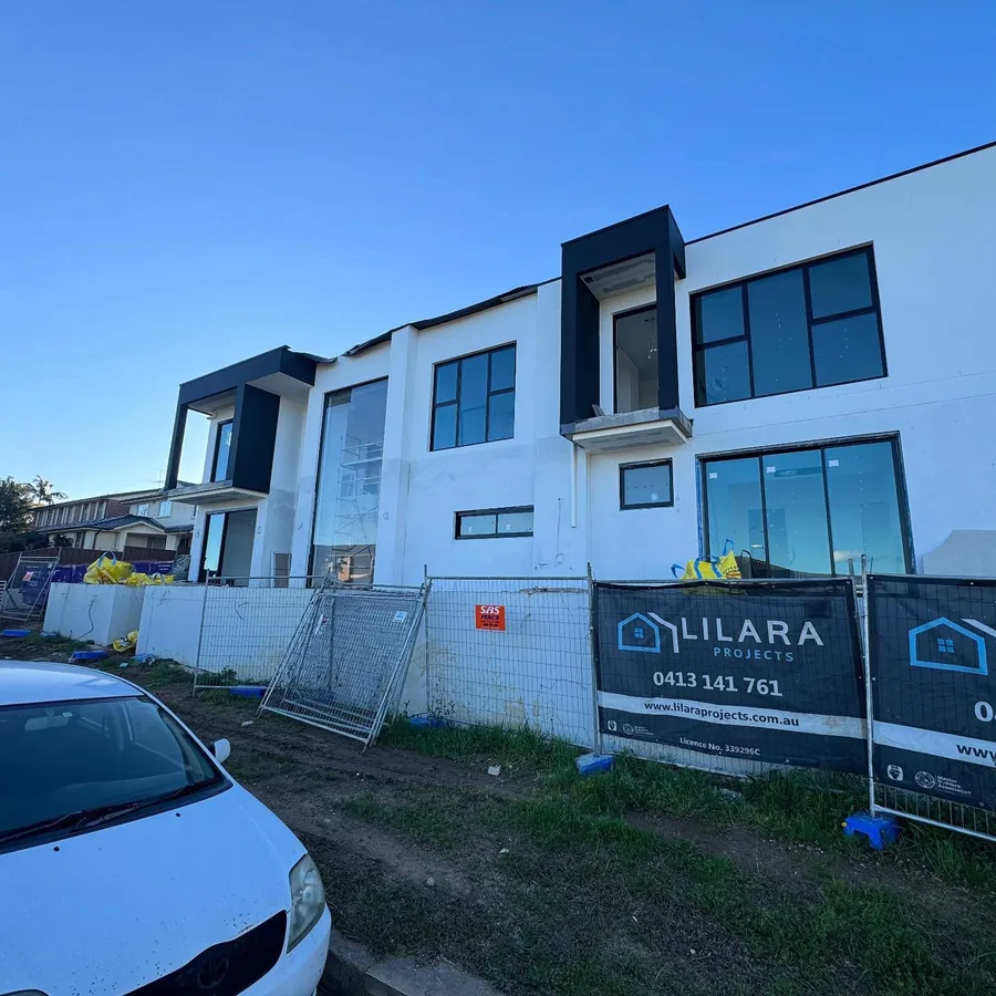 Aluminium windows across a Sydney commercial building facade